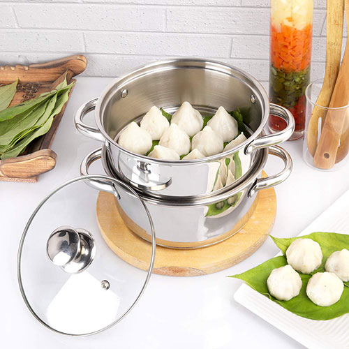 Cello Induction Steel Momo Steamer