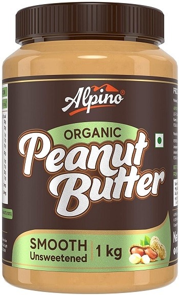 Alpino Organic Natural Peanut Butter Smooth
