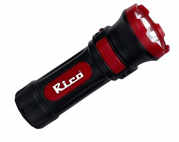 Rico Military Grade Torch with Inbuilt Charger