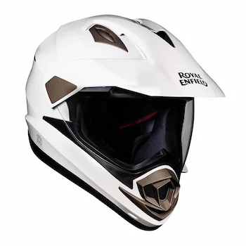 Royal Enfield ISI Certified Full Face Helmet with clear Visor