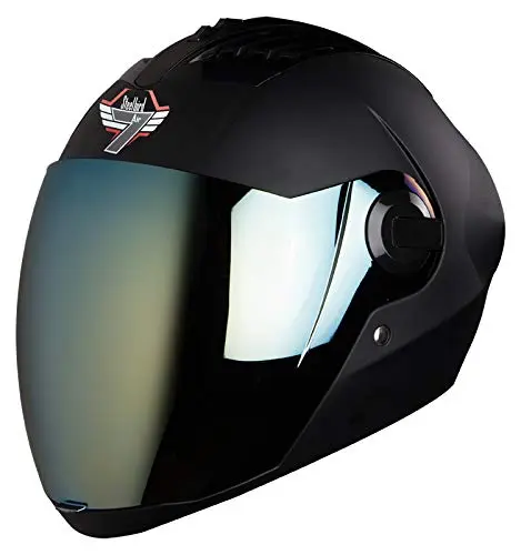 Steelbird SBA-2 7Wings ISI Certified Full Face Helmet Fitted with Clear and Extra Visor
