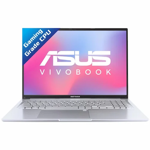 ASUS Vivobook 16X, AMD Ryzen 7 5800HS, 16" (40.64 cm) WUXGA, Thin & Light Laptop (16GB/512GB SSD/Integrated Graphics/Windows 11/Office 2021/Backlit/Fingerprint/Silver/1.88 kg), M1603QA-MB742WS
