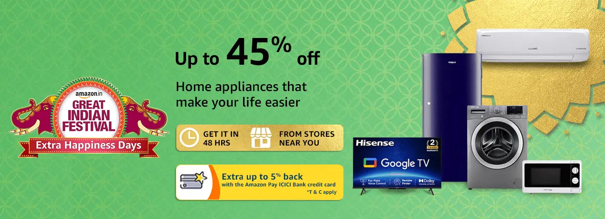 Home Appliances Deals Amazon