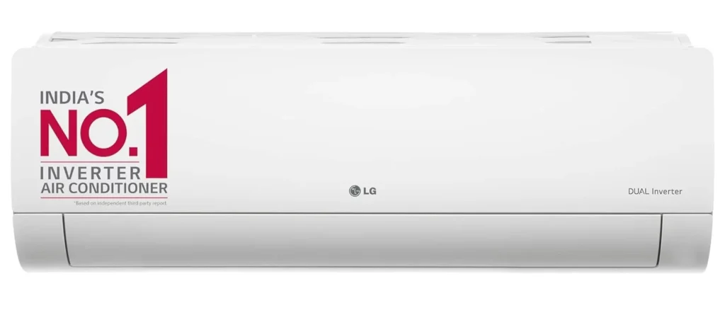 LG 1.5 Ton 3 Star DUAL Inverter Split AC Convertible 5-in-1 Cooling