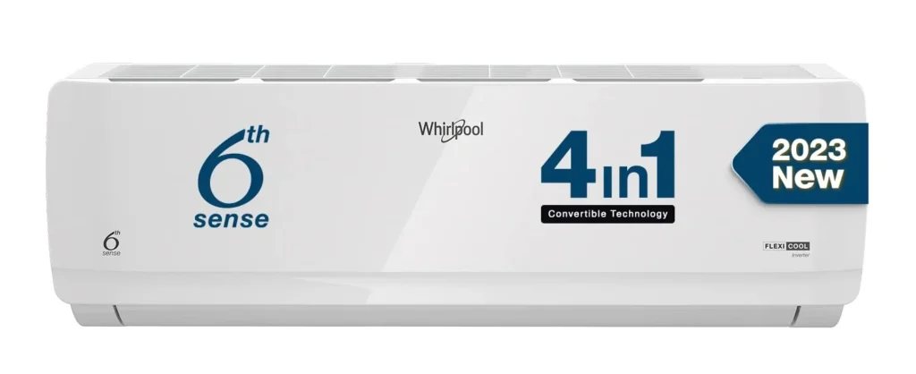 Whirlpool 1.0 Ton 3 Star, Flexicool Inverter Split AC 2023 Model